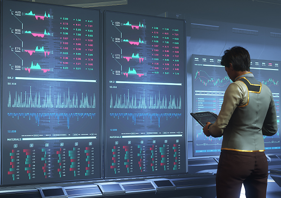 Hauling cargo across the stars in Star Citizen